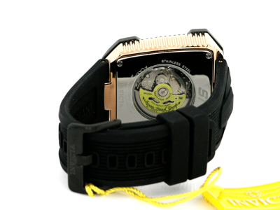 Pre-owned Invicta S1 41649 Jm Correa Limited Automatic Watch Black Rose Gold 48mm