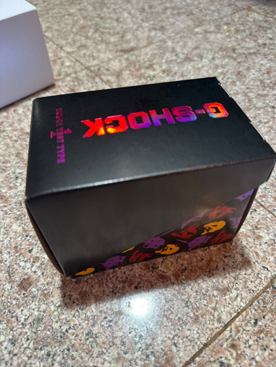 Pre-owned Casio Limited Edition  G-shock Evangelion Dw-6900fs Dw-6900 Radio Eva