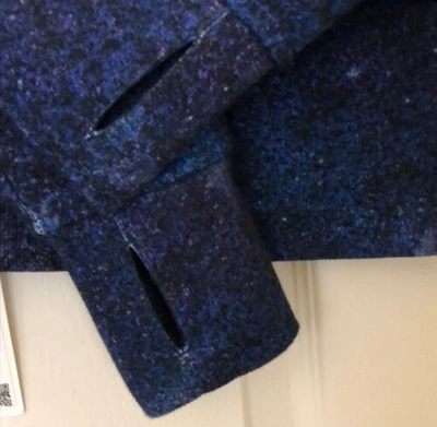 Pre-owned Lululemon Athletica ?nwt Lululemon Scuba Hoodie Iv Light Cotton Fleece Sz 6 Polar Lights Blue Multi