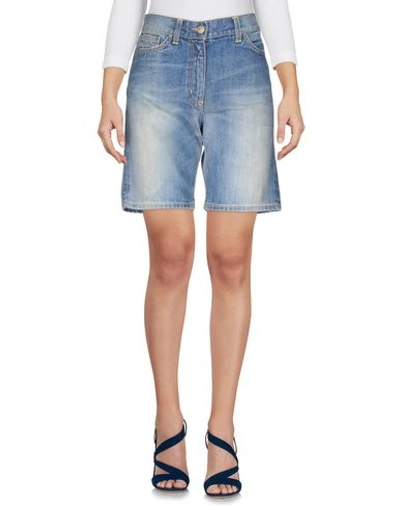 Shop Dondup Denim Shorts In Blue