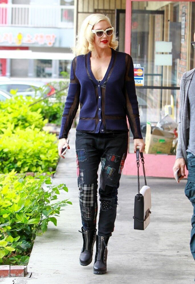 Pre-owned Lamb L.a.m.b. Dayton Black Leather Zip Ankle Bootie Size 7