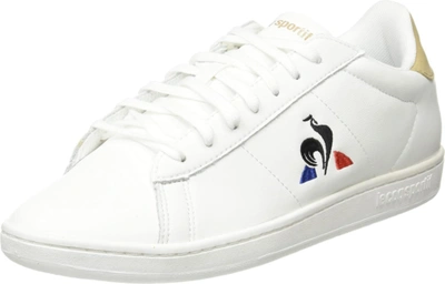 Pre-owned Le Coq Sportif Men's Low-top Trainers In White