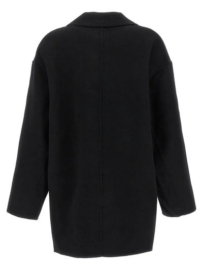 Shop Loulou Studio 'lina' Coat In Black