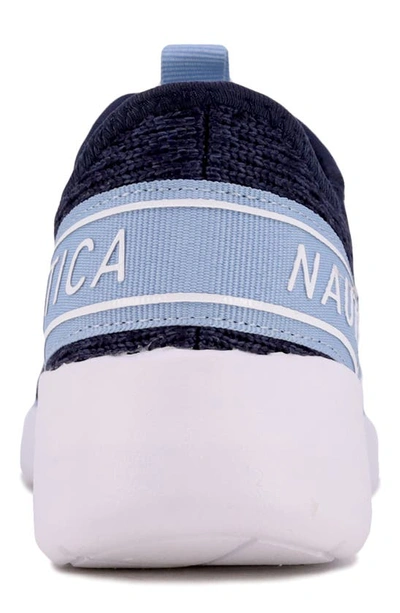 Shop Nautica Lace-up Jogger Sneaker In Navy