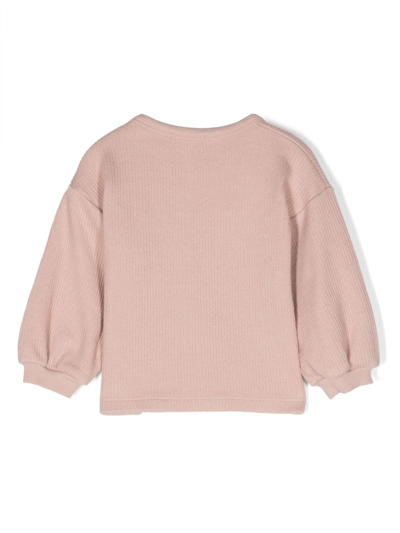 Shop Bobo Choses Flower-print Organic Cotton T-shirt In Pink