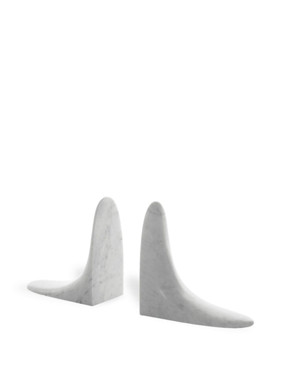 Shop Marsotto Edizioni Plato Marble Bookholder In White