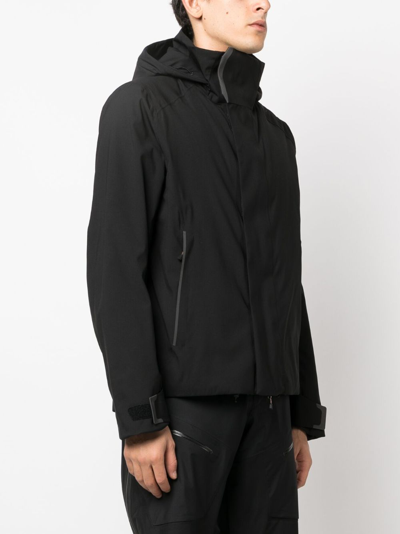 Shop Sease Indren Hooded Jacket In Black