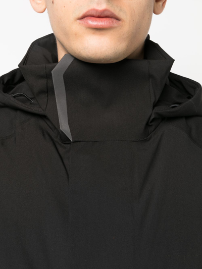 Shop Sease Indren Hooded Jacket In Black