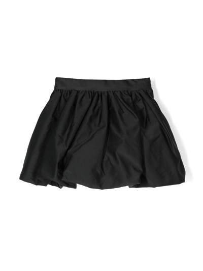 Monnalisa Duchess Balloon Skirt In Black