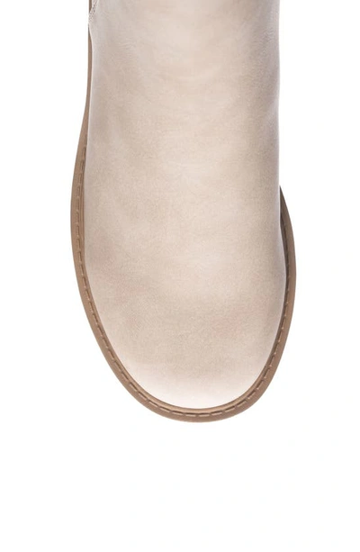 Shop Dirty Laundry Platform Chelsea Boot In Taupe
