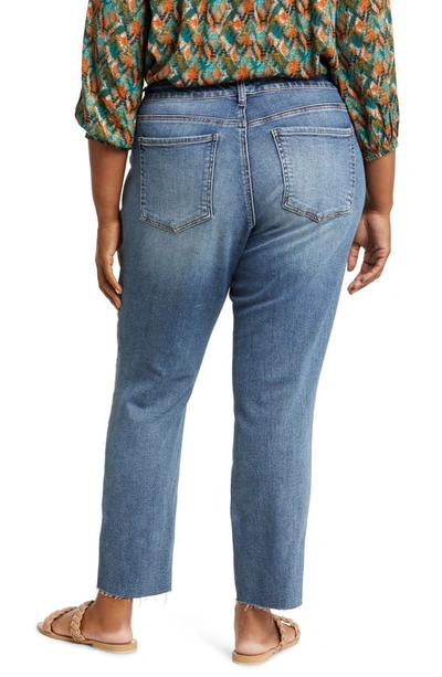 Kut From The Kloth Reese Fab Ab Raw Hem High Waist Ankle Slim Jeans In Reborn