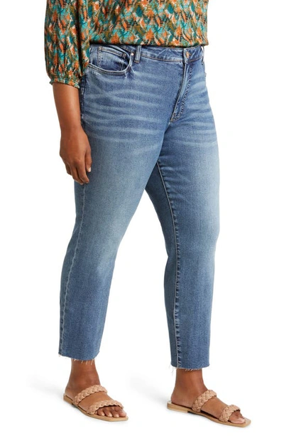 Kut From The Kloth Reese Fab Ab Raw Hem High Waist Ankle Slim Jeans In Reborn