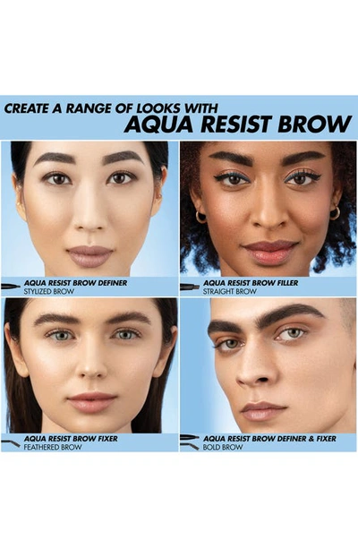 Shop Make Up For Ever Aqua Resist Brow Fixer In 25