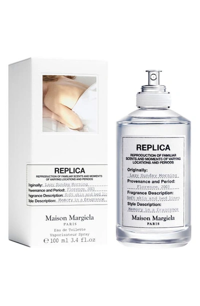 Maison Margiela 'replica' Lazy Sunday Morning Eau De Toilette With White Musk, Lily Of The Valley, And Iris 3.4 oz/ In Regular