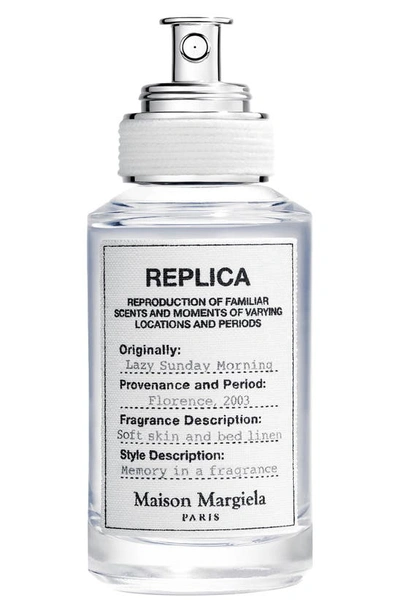 Maison Margiela 'replica' Lazy Sunday Morning Eau De Toilette With White Musk, Lily Of The Valley, And Iris 3.4 oz/ In Regular