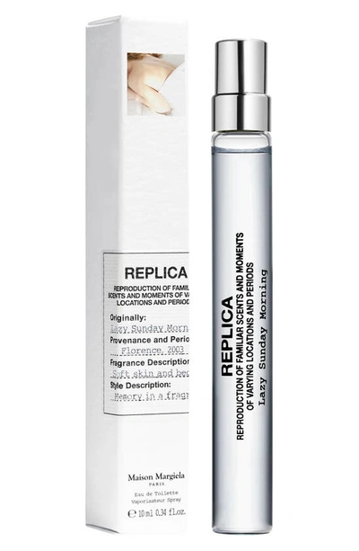 Maison Margiela 'replica' Lazy Sunday Morning Eau De Toilette With White Musk, Lily Of The Valley, And Iris 3.4 oz/ In Regular