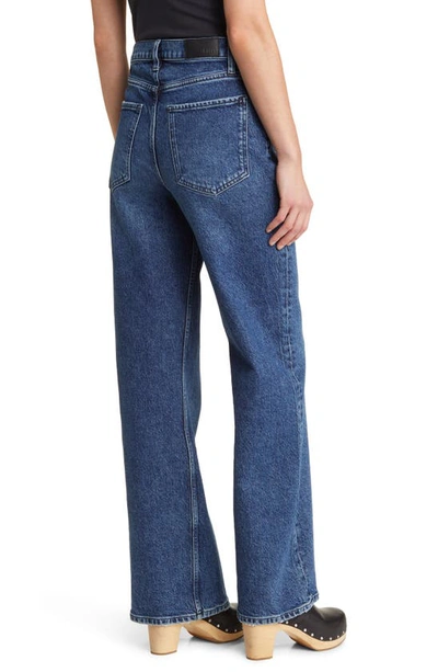 Rails The Getty High Waist Wide Leg Jeans In Moonlit Ocean