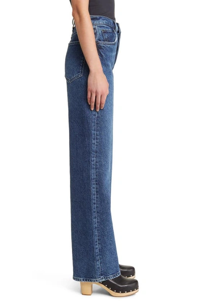 Rails The Getty High Waist Wide Leg Jeans In Moonlit Ocean
