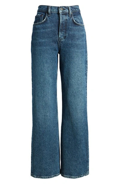 Rails The Getty High Waist Wide Leg Jeans In Moonlit Ocean