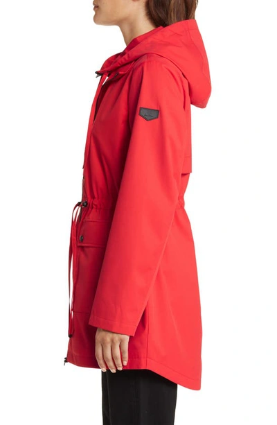 Shop Sam Edelman Hooded Jacket In Red