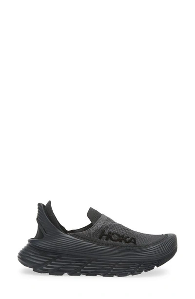Hoka Restore Tc Slip-on In Black