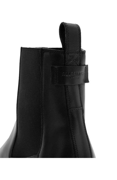 Shop Allsaints Fox Chelsea Boot In Black