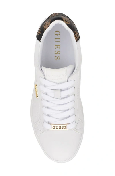Shop Guess Renzy Sneaker In White