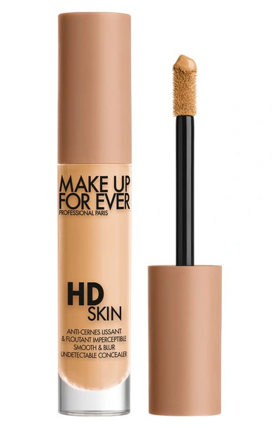 Shop Make Up For Ever Hd Skin Smooth & Blur Medium Coverage Under Eye Concealer In 3.4 N