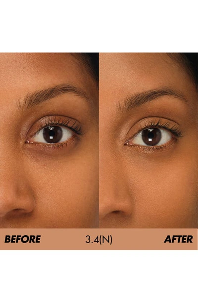 Make Up For Ever Hd Skin Smooth & Blur Medium Coverage Under Eye Concealer In 3.4 N