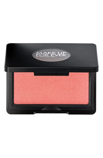 Shop Make Up For Ever Artist Longwear Skin-fusing Powder Blush In B210