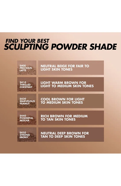 Shop Make Up For Ever Artist Sculpt Longwear Skin-fusing Powder Contour In S410