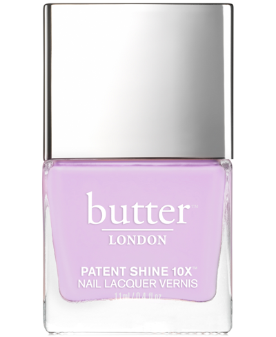 Shop Butter London Patent Shine 10x Nail Lacquer In Lavender (soft Lavender Crème)