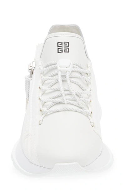 Shop Givenchy Spectre Zip Sneaker In White