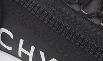 Shop Givenchy Spectre Zip Sneaker In Black/ White