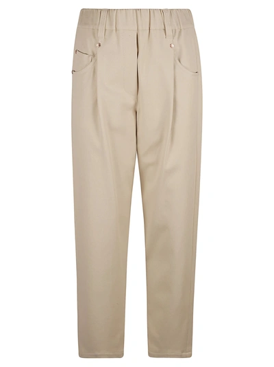 Shop Brunello Cucinelli Ribbed Trousers In Default Title