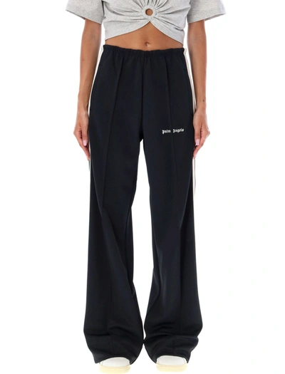 Shop Palm Angels Classic Loose Track Pants In Black Off White