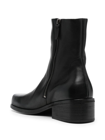 Marsèll Cassello 70mm Leather Boots In Black