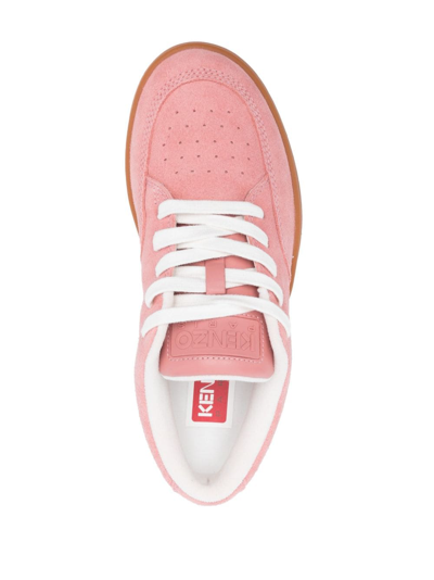 Shop Kenzo -dome Low-top Sneakers In Pink