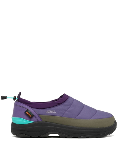 Shop Suicoke Pepper-mod-ev Sneakers In Purple