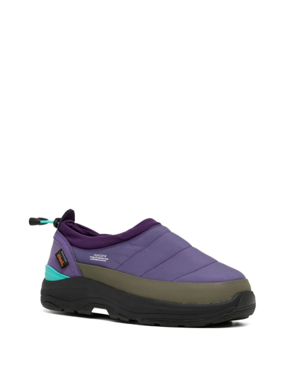 Suicoke X Ovo Pepper Evab Boots In Purple
