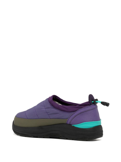 Suicoke X Ovo Pepper Evab Boots In Purple