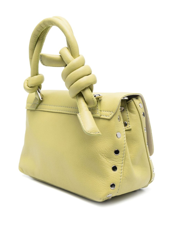 Zanellato Postina leather tote bag - Green