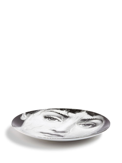Fornasetti Variazioni N.243 Wall Plate In Black