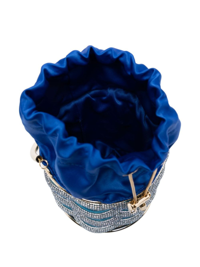 Shop Rosantica Mini Fabula Bucket Bag In Blue