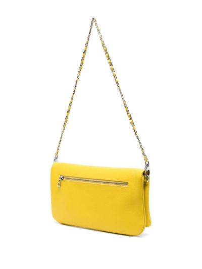 Zadig & Voltaire Rock Clutch In Yellow
