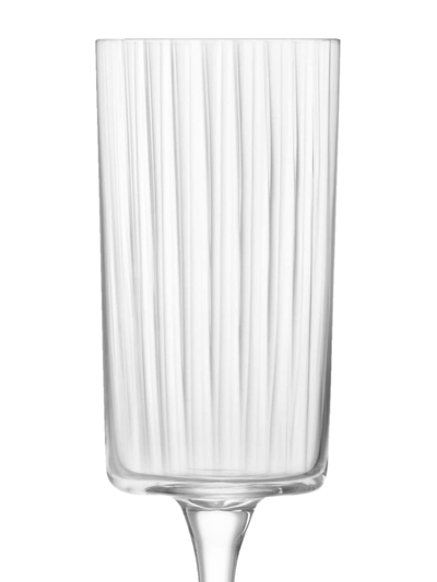 Lsa International Gio Line Champagne Flute (set Of Four) In Neutrals