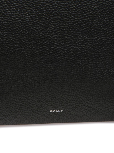 Shop Bally Logo-print Toggle-fastening Backpack In Black