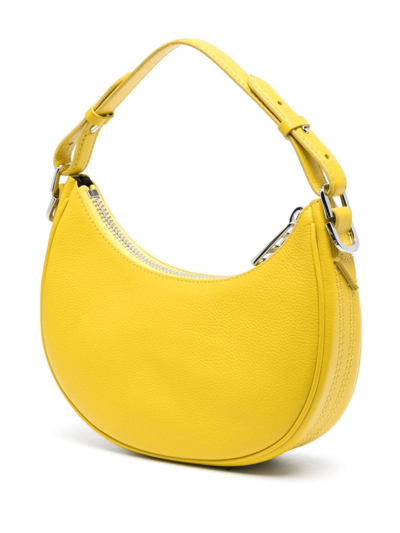 Shop Zadig & Voltaire Moonrock Leather Tote Bag In Yellow