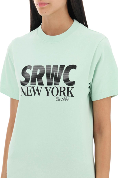 Shop Sporty And Rich Srwc 94 T-shirt In Green