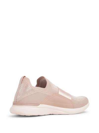 Apl Athletic Propulsion Labs Techloom Bliss Mesh-panelling Sneakers In Pink